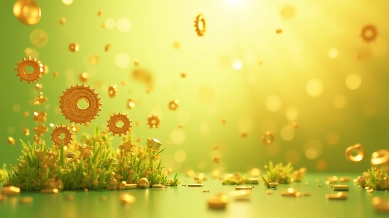 การเติบโตทางการเงินที่สดใสและทันสมัย