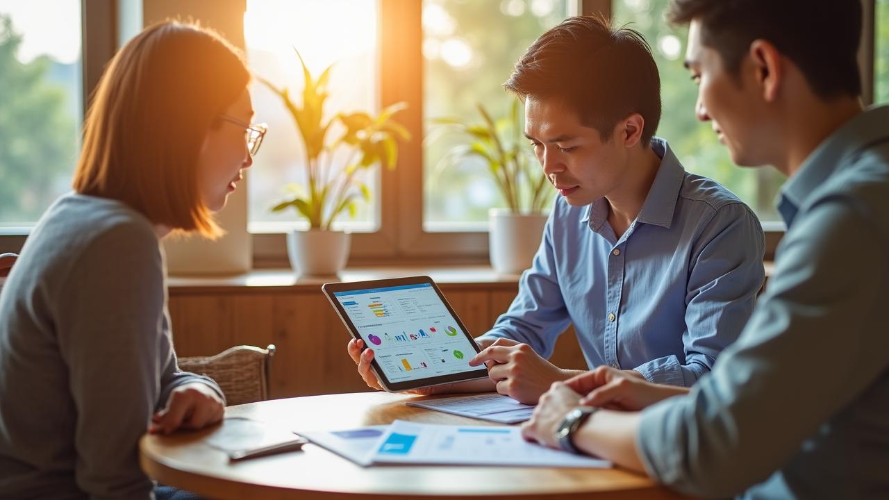 การเซสชั่นโค้ชชิ่งการเงินที่เป็นส่วนตัวและอบอุ่น